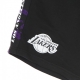 PANTALONE CORTO UOMO NBA PRINT PANEL SHORT LOSLAK BLACK