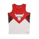 CANOTTA UOMO NBA OIL SLICK TANK CHIBUL FRONT DOOR RED/WHITE