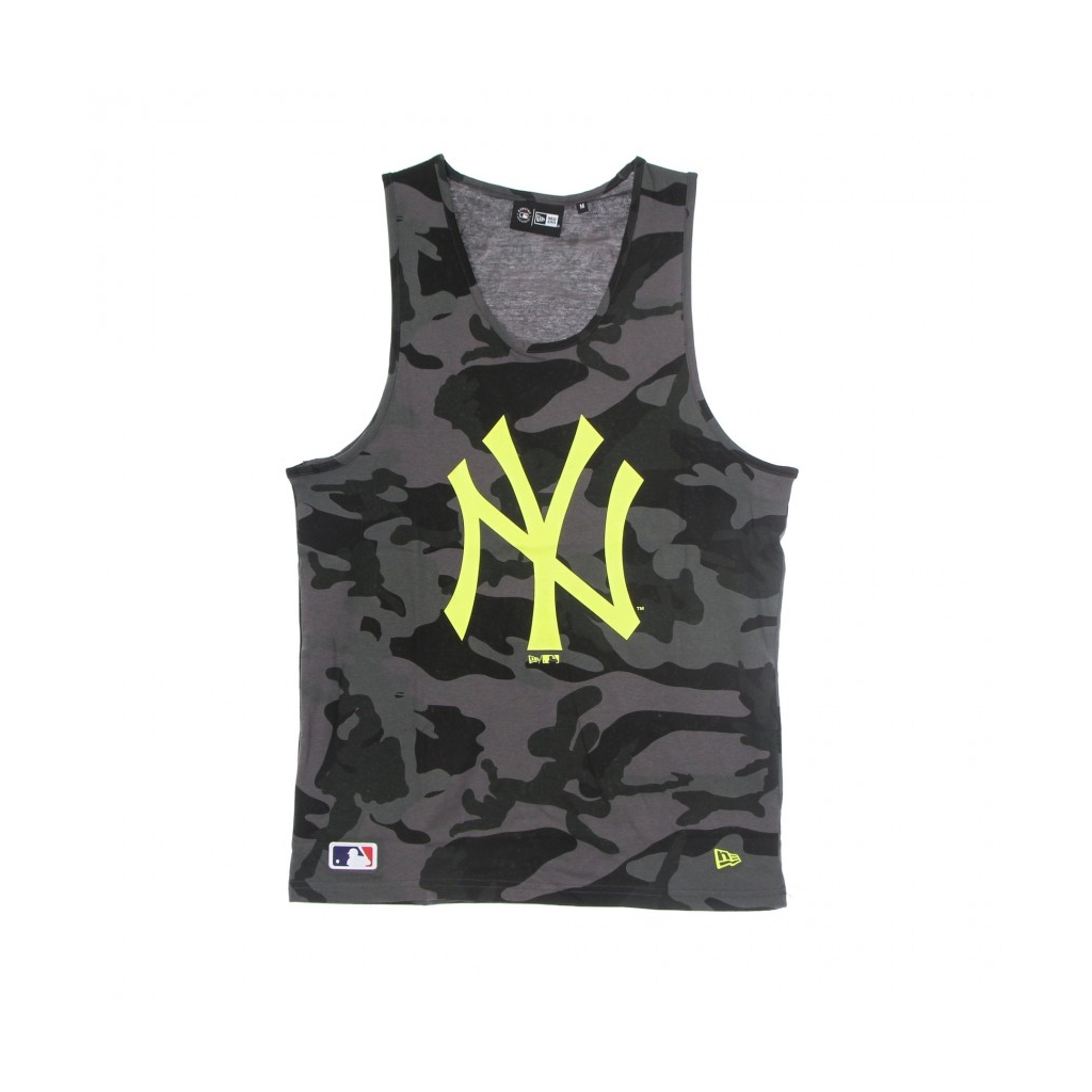 CANOTTA UOMO MLB NEON CAMO TANK NEYYAN MIDNITE CAMO/NEON YELLOW