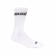 CALZA MEDIA UOMO LOGO SOCKS WHITE