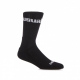 CALZA MEDIA UOMO LOGO SOCKS BLACK