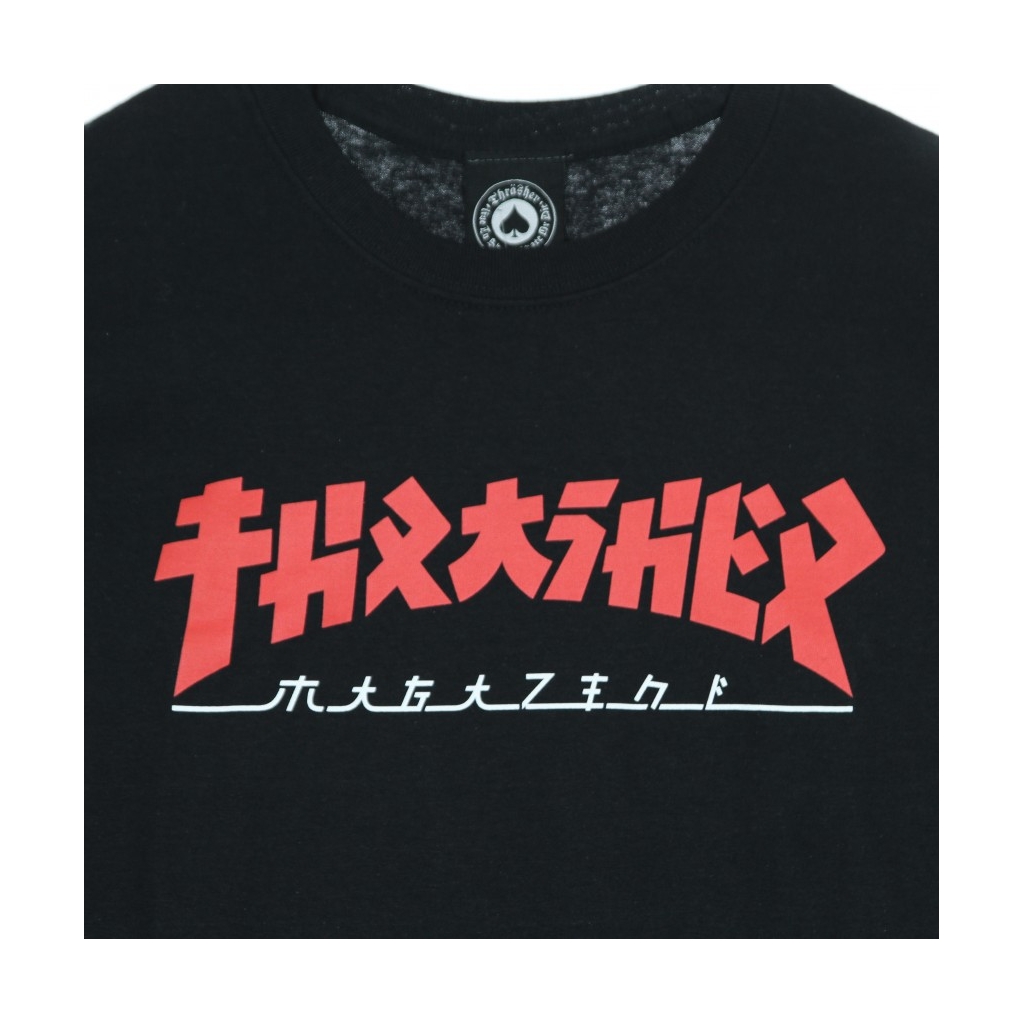 MAGLIETTA GODDES TEE BLACK