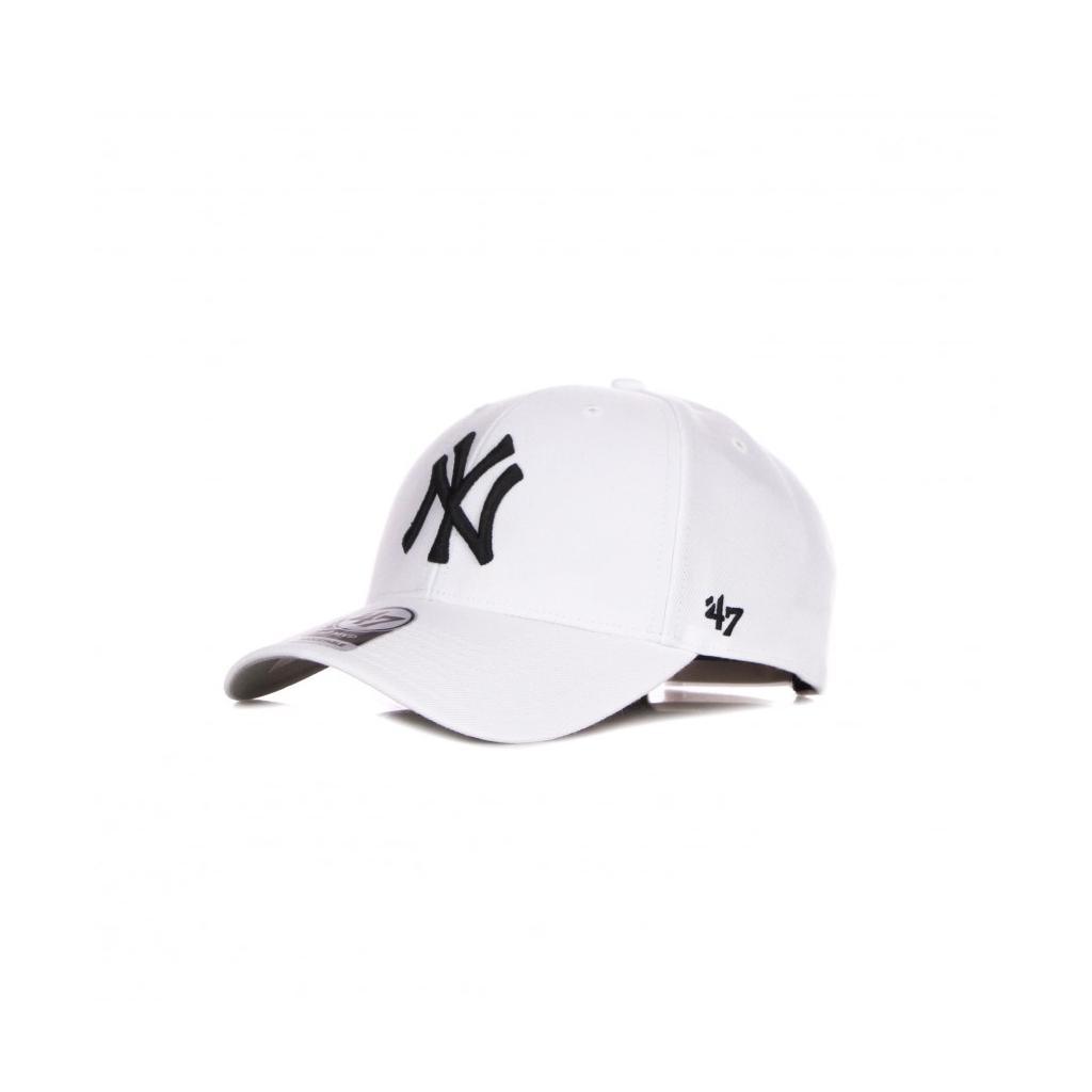 CAPPELLINO VISIERA CURVA UOMO MLB MVP NEYYAN WHITE/BLACK