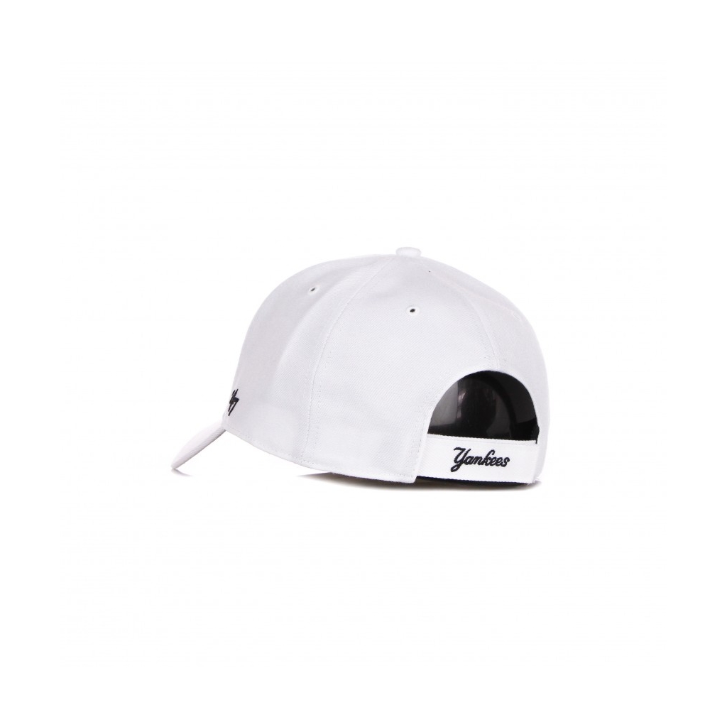 CAPPELLINO VISIERA CURVA UOMO MLB MVP NEYYAN WHITE/BLACK