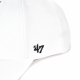 CAPPELLINO VISIERA CURVA UOMO MLB MVP NEYYAN WHITE/BLACK