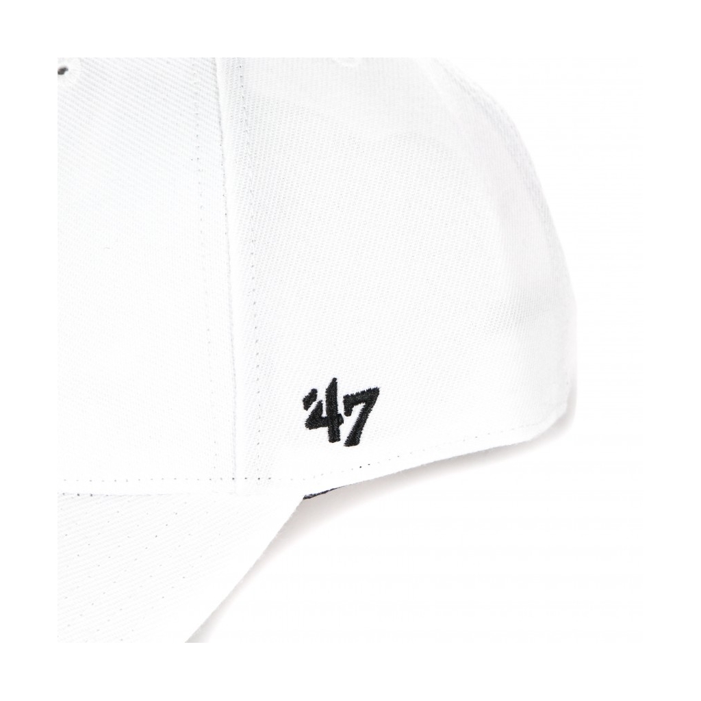 CAPPELLINO VISIERA CURVA UOMO MLB MVP NEYYAN WHITE/BLACK