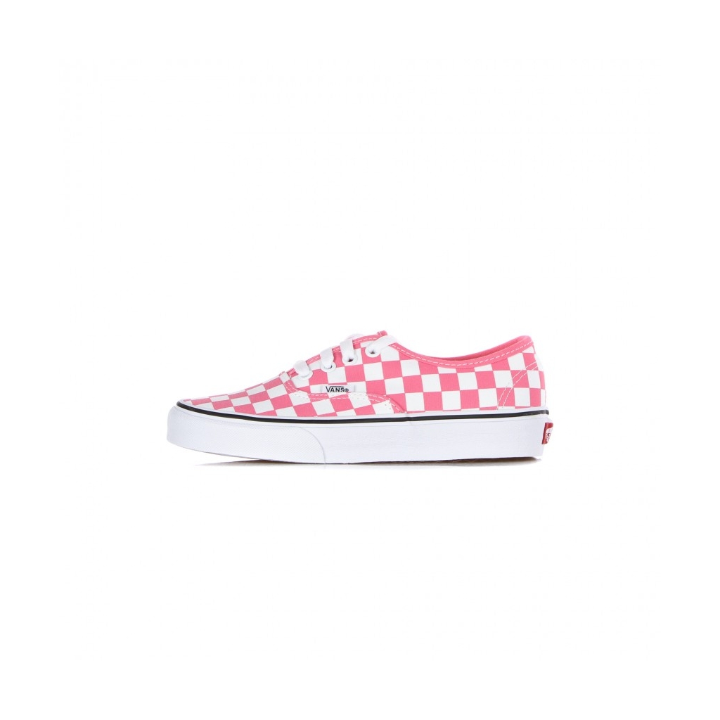 SCARPA BASSA DONNA AUTHENTIC CHECKERBOARD PINK LEMONADE/TRUE WHITE