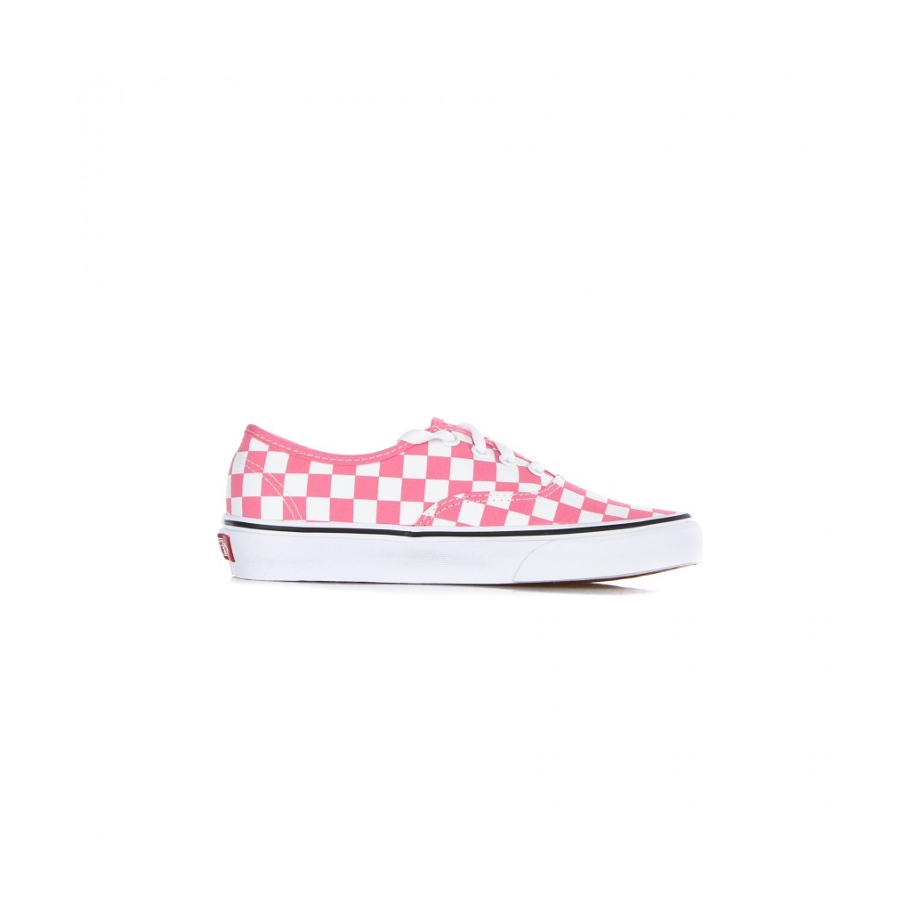 SCARPA BASSA DONNA AUTHENTIC CHECKERBOARD PINK LEMONADE/TRUE WHITE