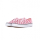 SCARPA BASSA DONNA AUTHENTIC CHECKERBOARD PINK LEMONADE/TRUE WHITE