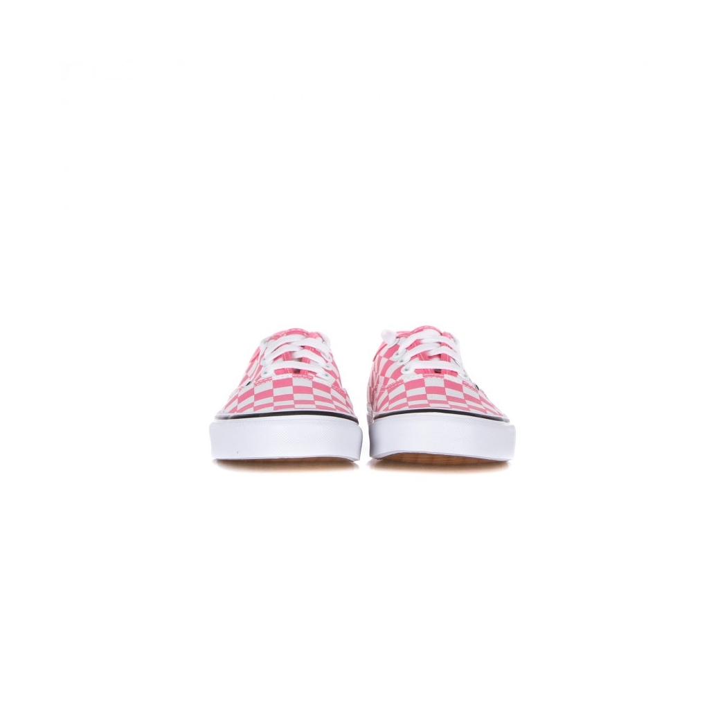 SCARPA BASSA DONNA AUTHENTIC CHECKERBOARD PINK LEMONADE/TRUE WHITE