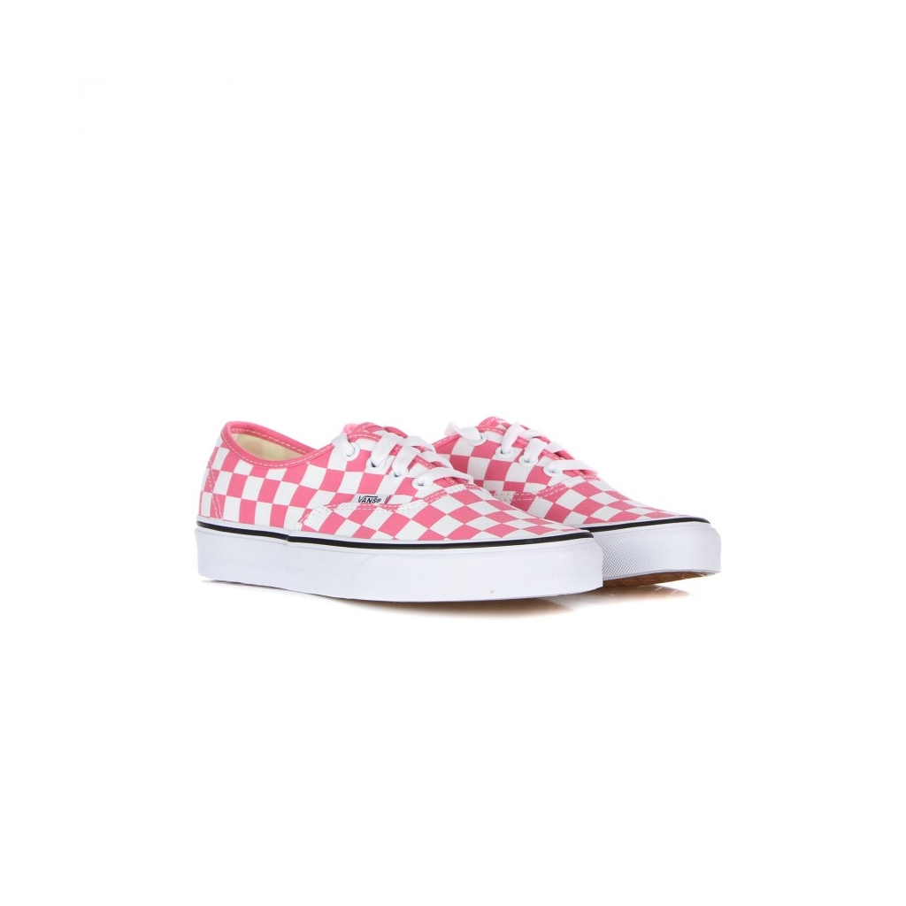 SCARPA BASSA DONNA AUTHENTIC CHECKERBOARD PINK LEMONADE/TRUE WHITE