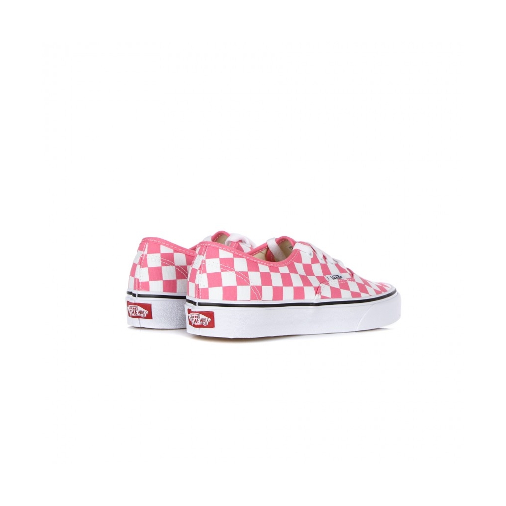 SCARPA BASSA DONNA AUTHENTIC CHECKERBOARD PINK LEMONADE/TRUE WHITE