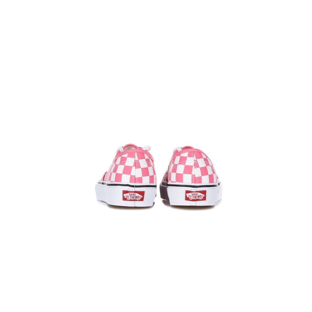 SCARPA BASSA DONNA AUTHENTIC CHECKERBOARD PINK LEMONADE/TRUE WHITE