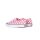 SCARPA BASSA DONNA AUTHENTIC CHECKERBOARD PINK LEMONADE/TRUE WHITE