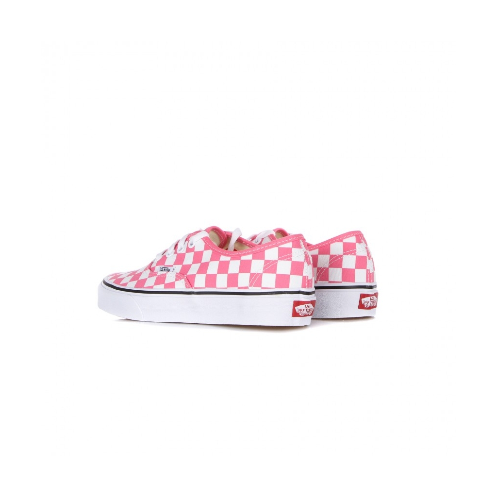 SCARPA BASSA DONNA AUTHENTIC CHECKERBOARD PINK LEMONADE/TRUE WHITE