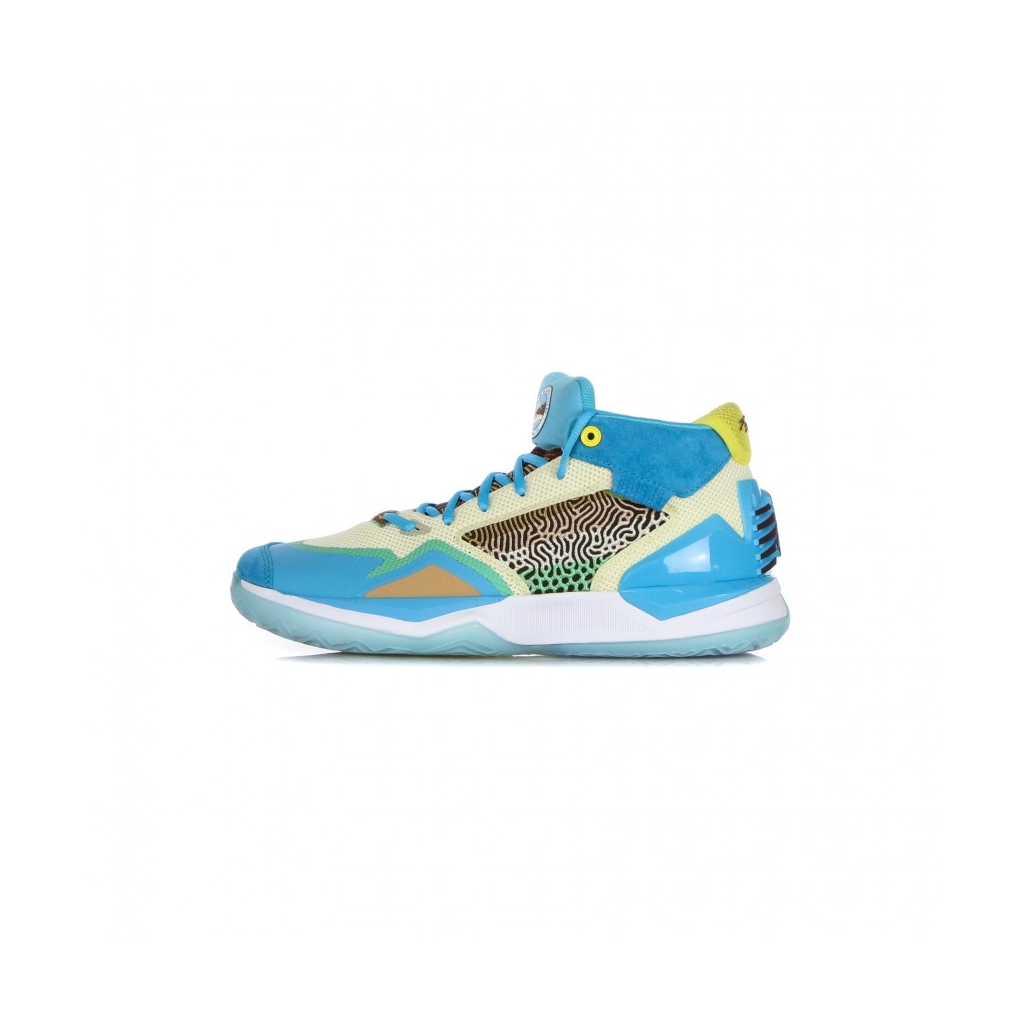 SCARPA ALTA UOMO KAWHI MORENO VALLEY YELLOW/GREEN/LIGHT BLUE