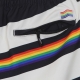 PANTALONCINO UOMO PRIDE STRIPE VOLLEY BLACK/RAINBOW