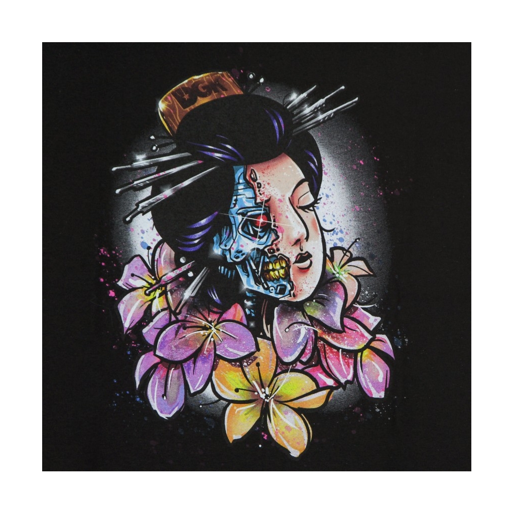 MAGLIETTA UOMO GEISHA TEE BLACK