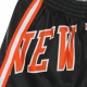 PANTALONCINO TIPO BASKET UOMO NBA BIG FACE BLOWN OUT FASHION SHORT HARDWOOD CLASSICS NEYKNI BLACK/ORIGINAL TEAM COLORS