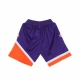 PANTALONCINO TIPO BASKET UOMO NBA BIG FACE BLOWN OUT FASHION SHORT HARDWOOD CLASSICS PHOSUN PURPLE/ORIGINAL TEAM COLORS