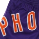 PANTALONCINO TIPO BASKET UOMO NBA BIG FACE BLOWN OUT FASHION SHORT HARDWOOD CLASSICS PHOSUN PURPLE/ORIGINAL TEAM COLORS