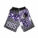 PANTALONCINO TIPO BASKET UOMO NBA JUMBOTRON SUBLIMATED MESH SHORTS HARDWOOD CLASSICS SACKIN BLACK/ORIGINAL TEAM COLORS