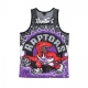 CANOTTA TIPO BASKET UOMO NBA JUMBOTRON SUBLIMATED MESH TANK HARDWOOD CLASSICS TORRAP PURPLE/ORIGINAL TEAM COLORS