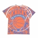 MAGLIETTA UOMO NBA JUMBOTRON TEE HARDWOOD CLASSICS NEYKNI ROYAL/ORIGINAL TEAM COLORS