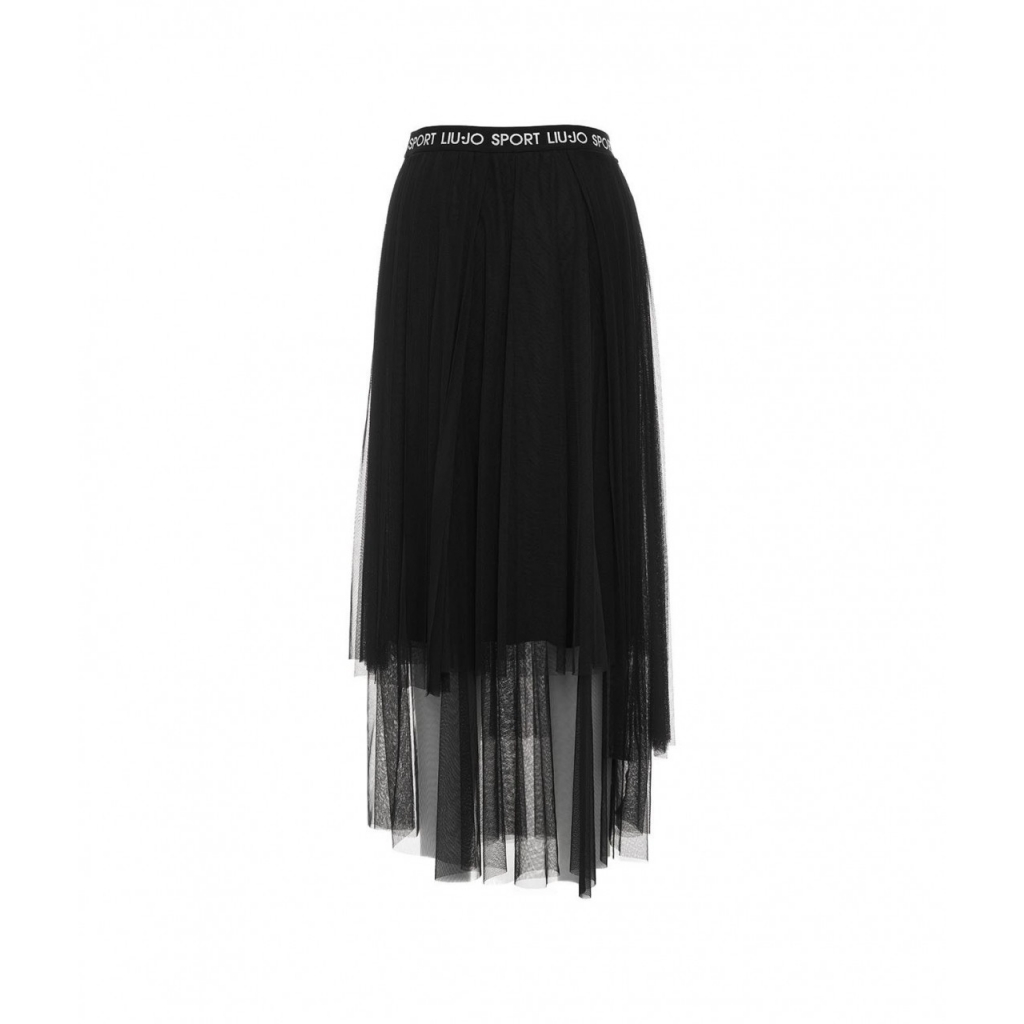 Midi gonna in tulle nero | Bowdoo.com