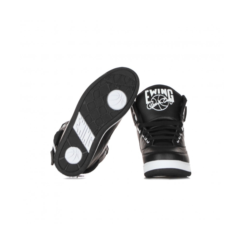 scarpa alta uomo ewing 33 hi pu BLACK/BLACK/WHITE