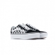 scarpa bassa donna old skool platform checkerboard CHECKERBOARD/BLACK/TRUE WHITE