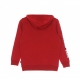 felpa cappuccio bambino easy logo po hoodie CHILI PEPPER