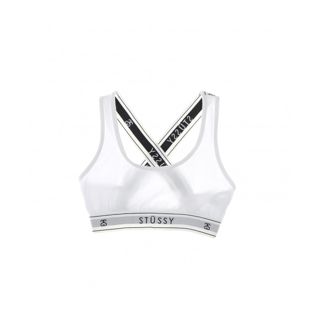 Stussy cross discount back crop top