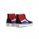 scarpa alta bambino sk8-hi easy logo BLACK/CHILI PEPPER