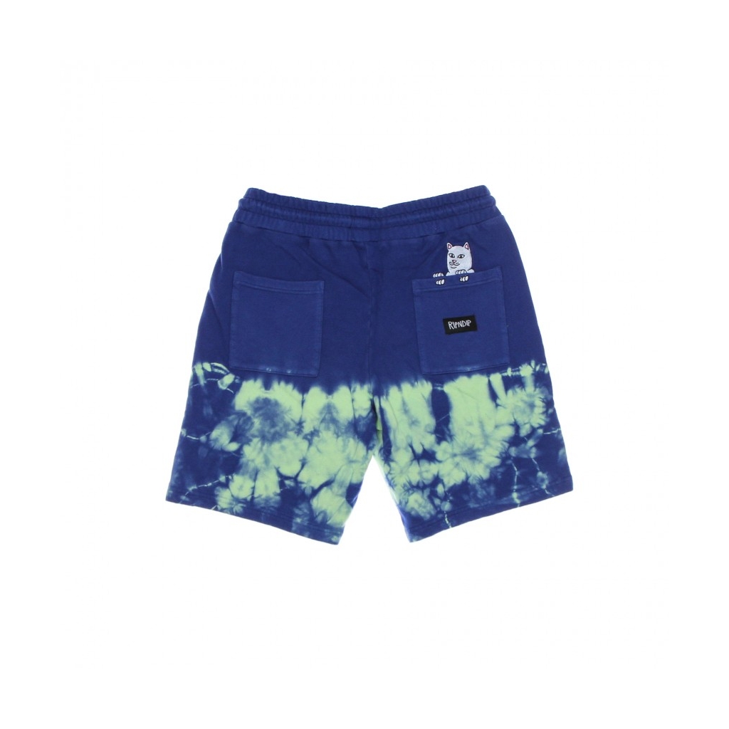 pantalone corto tuta uomo prisma sweatshorts NAVY/GREEN