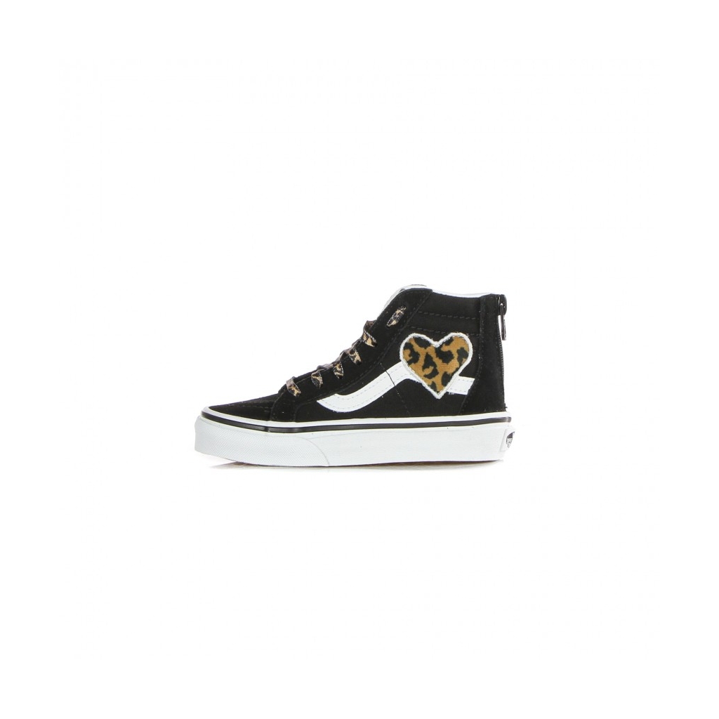 scarpa alta bambino sk8-hi zip HEART/BLACK