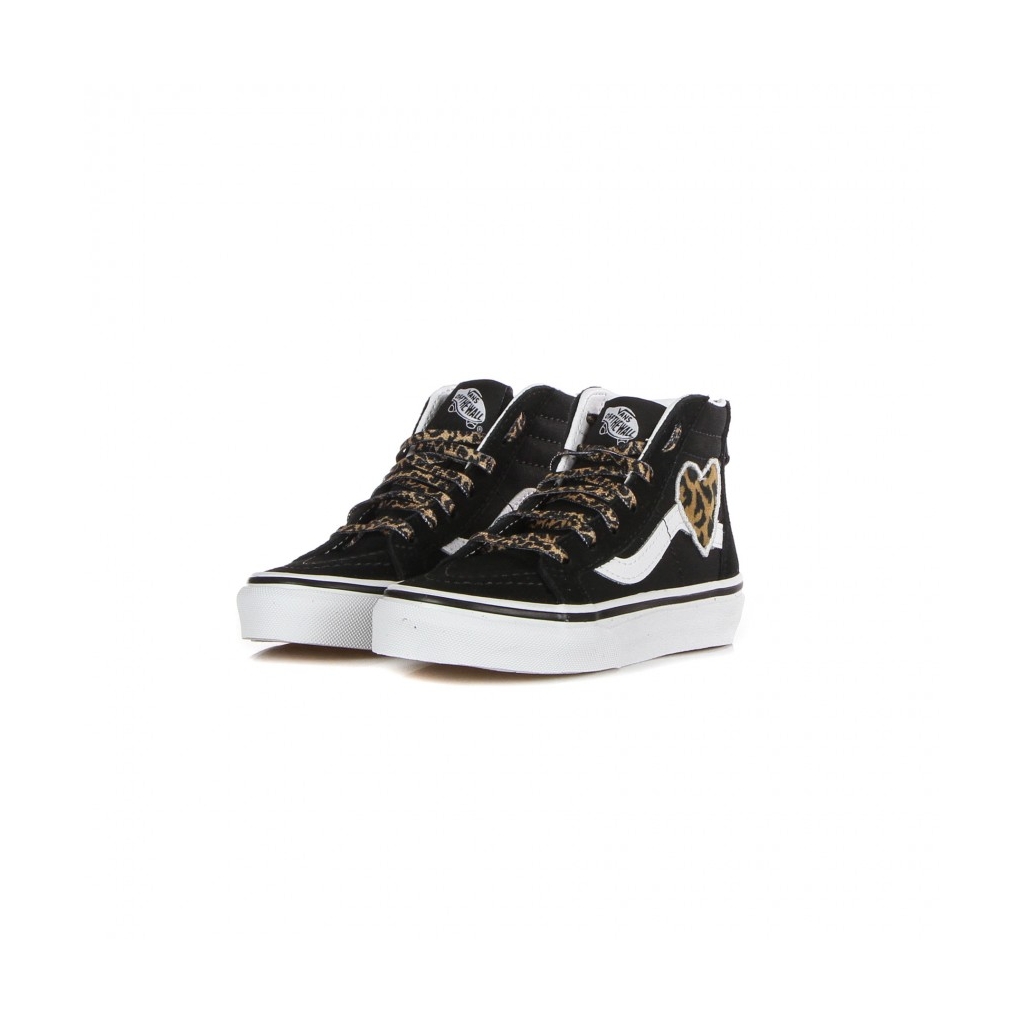 scarpa alta bambino sk8-hi zip HEART/BLACK