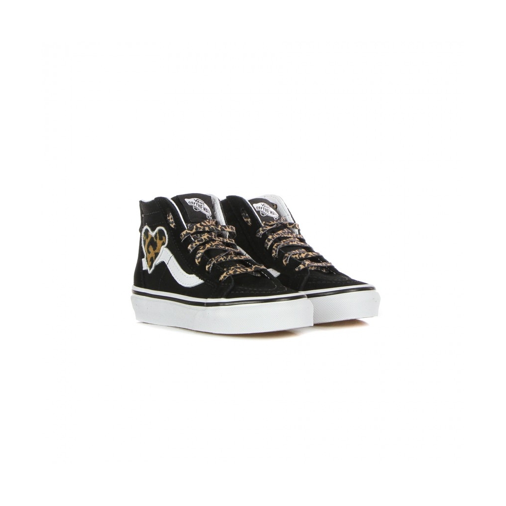 scarpa alta bambino sk8-hi zip HEART/BLACK