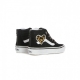 scarpa alta bambino sk8-hi zip HEART/BLACK