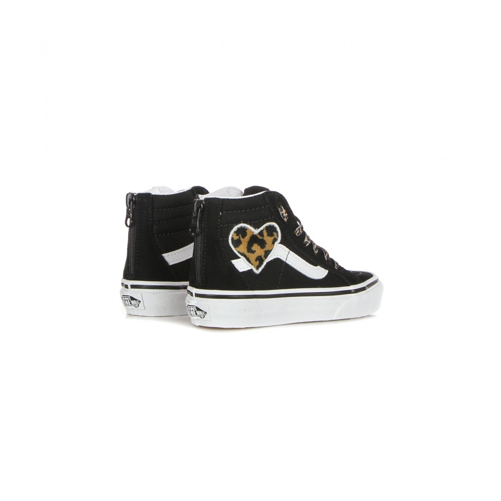 scarpa alta bambino sk8-hi zip HEART/BLACK