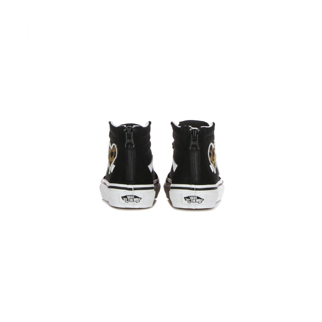 scarpa alta bambino sk8-hi zip HEART/BLACK