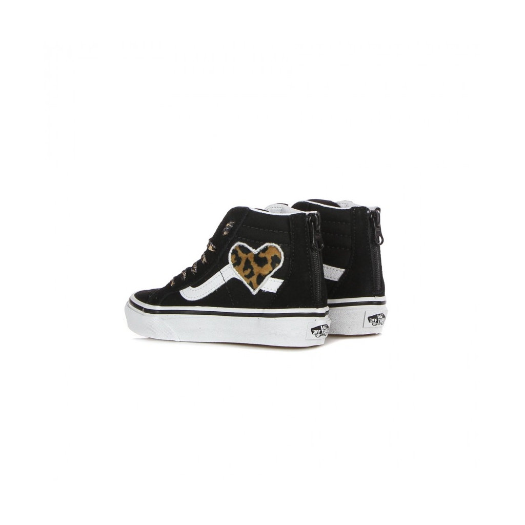 scarpa alta bambino sk8-hi zip HEART/BLACK