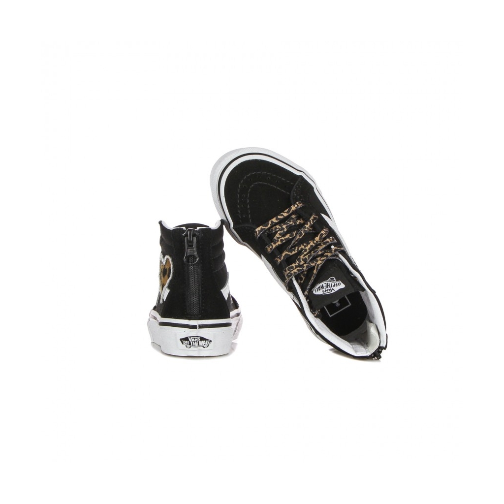 scarpa alta bambino sk8-hi zip HEART/BLACK