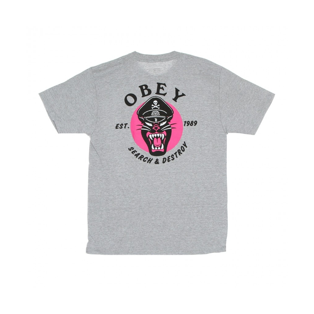 maglietta uomo battle panther classic tee HEATHER GREY