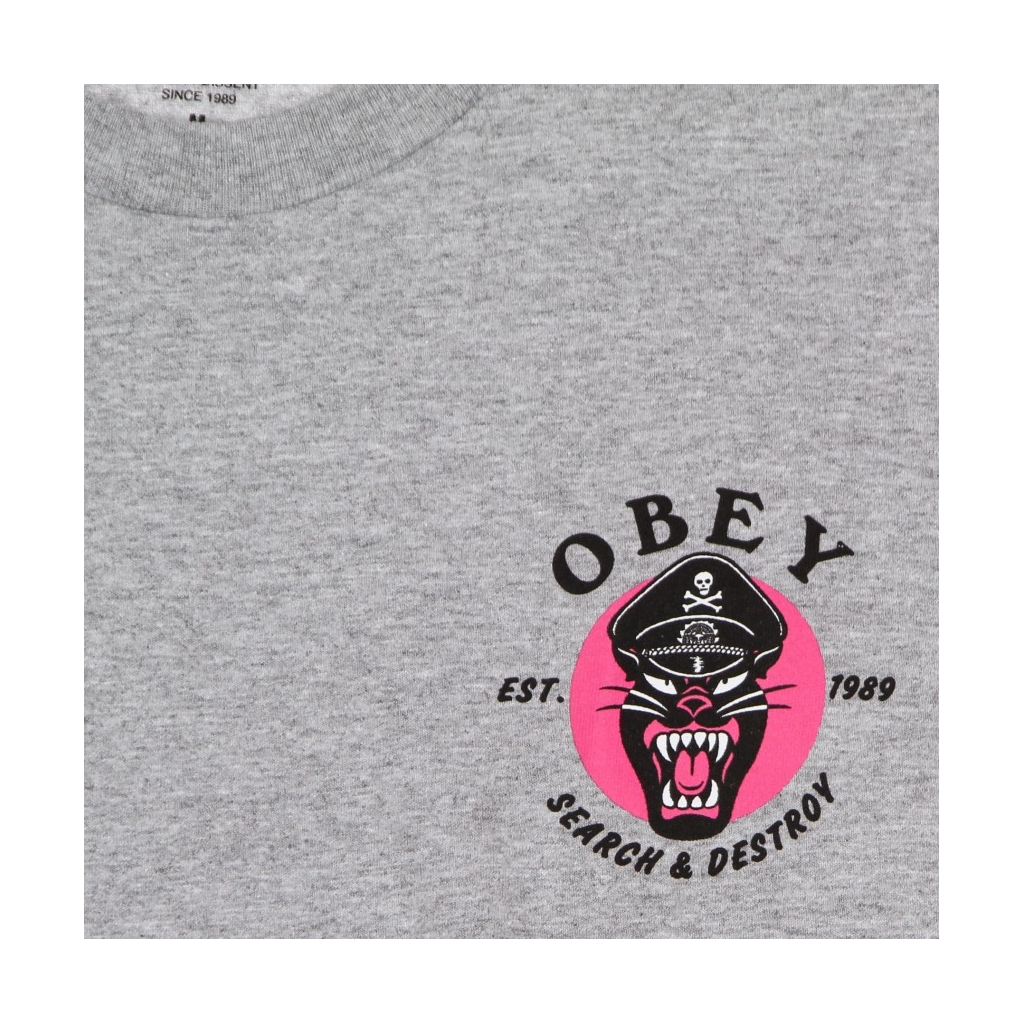 maglietta uomo battle panther classic tee HEATHER GREY