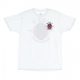 maglietta uomo battle panther classic tee WHITE