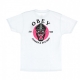 maglietta uomo battle panther classic tee WHITE