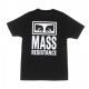 maglietta uomo mass resistance classic tee BLACK