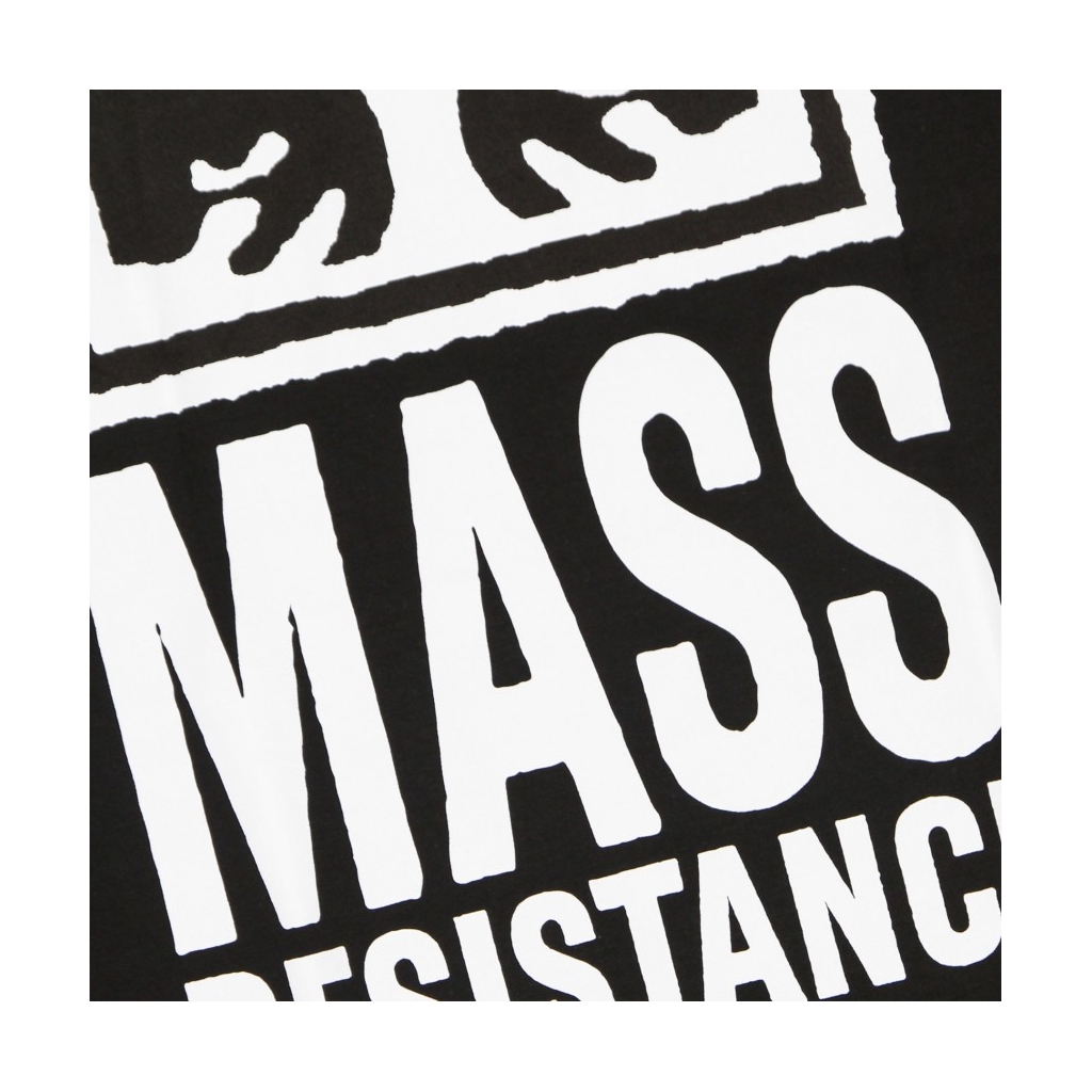 maglietta uomo mass resistance classic tee BLACK