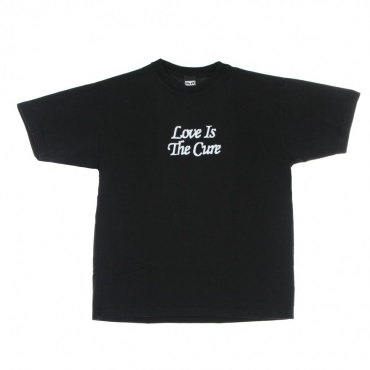 OBEY - maglietta uomo love is the cure 2 heavyweight tee OFF BLACK